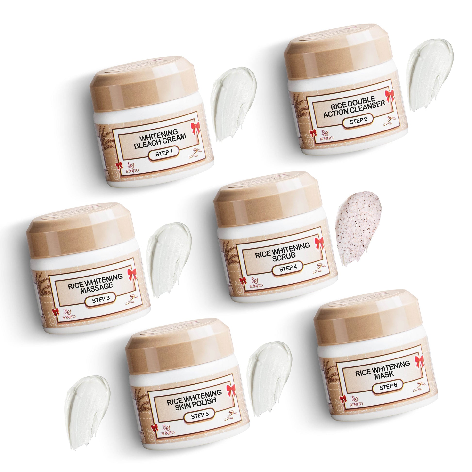 Bonito Korean Glow Facial 6 Step Kit - Bonito.pk